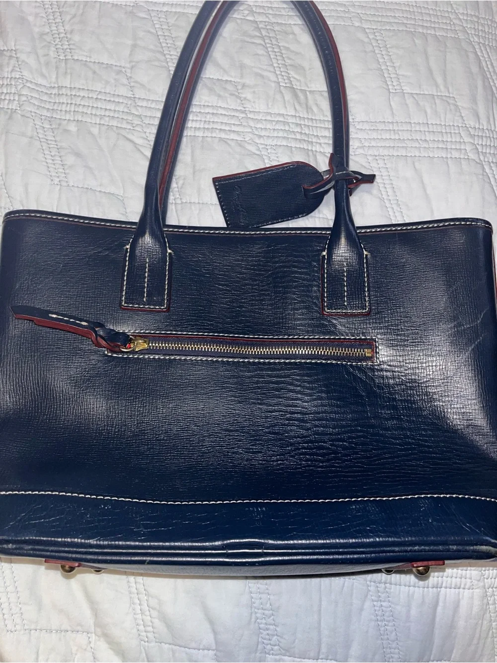 Dooney & Bourke structured leather